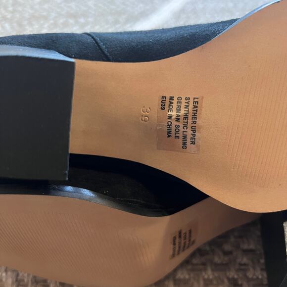 Silent D IVON Boot Black Sz 39/ 8-8.5 - Picture 6 of 8